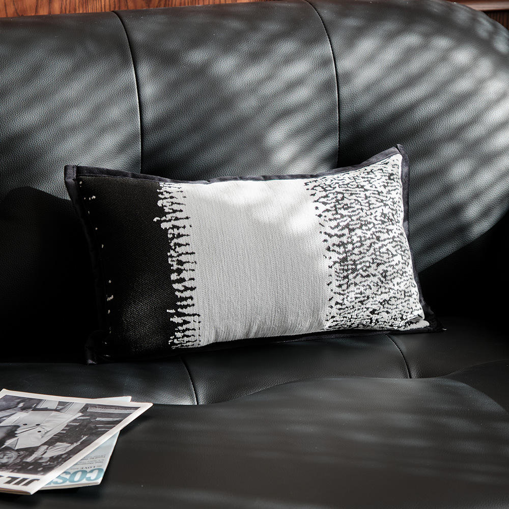 Floating life dream black with dutch velvet pure black - 30x50