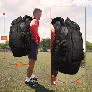 Mochila Deportiva Casual Personalizada de Alta Calidad con Compartimento Específico para Balones de Fútbol, Baloncesto, <span class=keywords><strong>Voleibol</strong></span> - Product Image 4