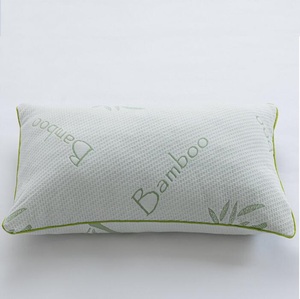 <span class=keywords><strong>Almohada</strong></span> hipoalergénica de calidad de Hotel de espuma viscoelástica de bambú <span class=keywords><strong>almohada</strong></span> de soporte de cuello triturado ajustable para uso en dormitorio patrón sólido - Product Image 2