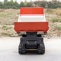 Benutzer definierte kostenlose Lieferung Garden Farm Track Hebe funktion Mini Dumper 1 Tonne Small Crawler Dumper 500KG 1000KG Mini Dumper