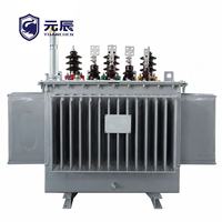 Transformateur de puissance immergé dans l'huile à enroulements en cuivre IEC 60076, 10 kV, 11 kV, 20 kV, 30 kV, 125 kVA, 250 kVA, 400 kVA, 500 kVA, 630 kVA, 800 kVA, 2000 kVA