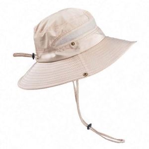 Chapeau Bob de Pêche Respirant et Imperméable en Nylon avec Masque Facial Amovible et Large Bord, Protection Solaire, Conception d'Usine - Product Image 5