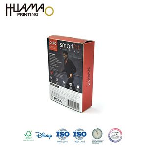 กล่องกระดาษนาฬิกาอัจฉริยะแบบกำหนดเองจากโรงงาน กล่องกระดาษสี กล่องบรรจุภัณฑ์กระดาษสำหรับผลิตภัณฑ์ดิจิทัล 3C แบบกำหนดเอง พิมพ์ 4 สี พร้อมเคลือบ Spot UV - Product Image 5