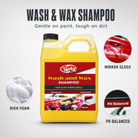 Cire Nano 4L de Haute Qualité, Solution de Lavage Auto pH Équilibré, Nettoyage Rapide et Facile, Formule Blanchissante, Ratio de Dilution 1:100, Parfum Pomme