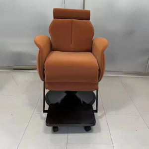 Silla de peluquero de cuero sintético SW Luxury color se puede personalizar sofá Silla de peluquero <span class=keywords><strong>en</strong></span> tiendas de belleza que venden - Product Image 6