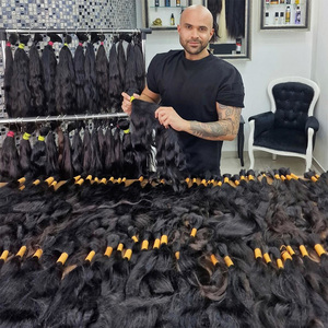 全角质层对齐的原始身体波浪发束，未加工的人发原始马来西亚头发，批发原始头发供应商 - Product Image 3