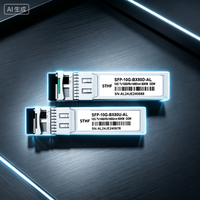 SFP-10G-BX80U/BX80D-AL 10G SFP+ BiDi Alıcı-Verici Tx1490/Rx1550 80km LC Tek Fiber Optik Modül