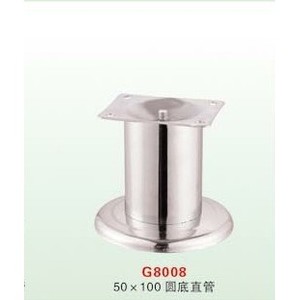 Pata de Mueble de Acero Inoxidable G8007, 50x120, Base Redonda, Tubo Recto, Soporte Resistente para Sofá - Product Image 2