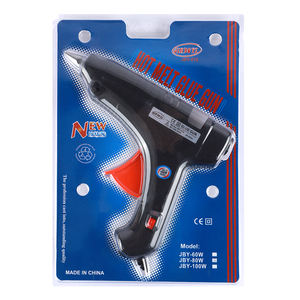 ปืนกาวร้อน AC 100-240V 100W หัวปลั๊กแบบ US/EU  ไกปืนกาวอุณหภูมิสูง  ไกปืนกาวแบบยืดหยุ่นสำหรับงาน DIY งานฝีมือขนาดเล็ก - Product Image 4