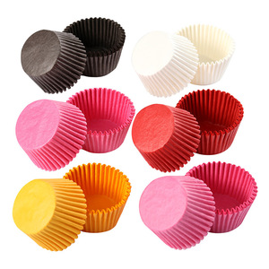 1000 Stück 25x21mm Einweg-Runde Mini-Cupcake-Förmchen Papier-Muffinförmchen Backform - Product Image 1