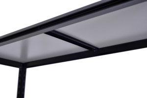 Heavy-Duty Metal Storage Rack with 5 Layers Full Metal <strong>Shelving</strong> Units Featuring Slotted Racks and Built-In Gourd Hole - Product Image 4