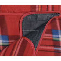Couverture de pique-nique en polaire épaisse, durable, imperméable, pliable et portable pour toutes les saisons, voyages, plage, camping, barbecue en plein air