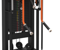 Mesin Latihan Angkat Lateral Bahu dengan Beban Pin untuk Penguatan Otot Deltoid di Gym Komersial