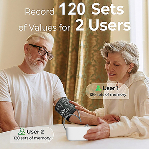 Monitor eléctrico digital automático de la presión arterial del brazo superior para el seguimiento de la Salud Familiar - Product Image 5