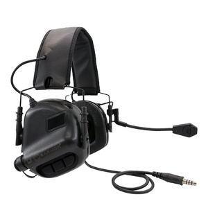 EARMOR M32 MOD3 headphone peredam bising, <span class=keywords><strong>Headset</strong></span> komunikasi menembak dengan pelindung telinga mikrofon