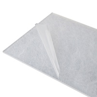 Panneaux de fond décoratifs translucides en acrylique givré effet glace craquelée et brouillard pour murs de séparation et caissons lumineux, 3mm/5mm, traitement sur mesure