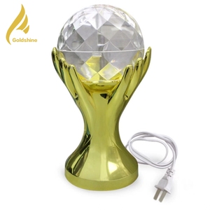 Sfera magica della coppa <span class=keywords><strong>del</strong></span> <span class=keywords><strong>mondo</strong></span> di <span class=keywords><strong>calcio</strong></span> luce rotante di cristallo KTV Bar Laser sette colori luce notturna RGB perline di luce ad alta luminosità - Product Image 5