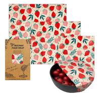 Pain bio en gros eco cire d'abeille wrap tissu papier cire d'abeille alimentaire wrap papier sac fabricant 2024 vente chaude