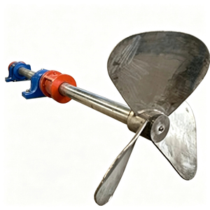 Agitador de baja consistencia (<5%) para pulpa, unidad mezcladora <span class=keywords><strong>con</strong></span> control VFD, correa en V y <span class=keywords><strong>polea</strong></span> para tanque de mezcla de lodos - Product Image 3