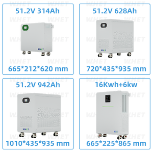 स्टॉक 16s2p 30kw <span class=keywords><strong>48v</strong></span> लाइफ 4 बैटरी पैक 51.2 वी 300h 314ah 600ah 900ah/घर पावर फ्लोर-घुड़सवार 30kwh 46kwh लिथियम आयन बैटरी - Product Image 3