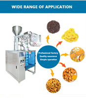 Machine d'emballage automatique pour petits sachets de snacks, cacahuètes, chips, noix, riz, sucre, granulés – Remplisseuse et scelleuse de sachets
