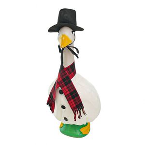 Disfraz de Ganso Navideño para Jardín con Gorro y Bufanda de Muñeco de Nieve - Product Image 1