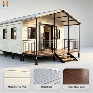 Casa Prefabricada Expandible de Techo Plano de 20 pies/40 pies, Casa Plegable Pequeña para Jardín - Zhonghuan Living - Product Image 1