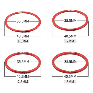 MUQZI <span class=keywords><strong>Cassette</strong></span> de vélo de route VTT rondelle de pédalier 1.5/2/2.5/3mm entretoise de pédalier composant de vélo - Product Image 4