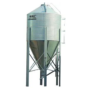 Silo pour bacs d'alimentation de volaille de grain de maïs, petit silo de transport de blé