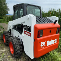 Kompakter 56PS Kompaktlader mit Hoher Manövrierfähigkeit Bobcat S160 Gebrauchter Mini-Lader