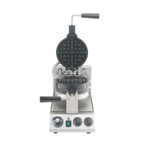 Commercio all'ingrosso 110V/220V commerciale doppio strato <span class=keywords><strong>Waffle</strong></span> macchina in acciaio inox elettrico rotante ristorante cucina attrezzature - Product Image 4