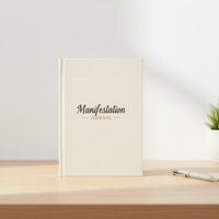 Diario de Manifestación Personalizado de Alta Calidad con Grabado en Relieve, Agenda Diaria, Tapa Dura, Autocuidado, Inspiración, Mindfulness, A5