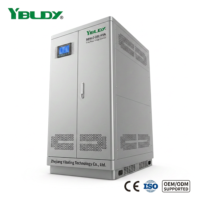 220v 380v 3 Phase Servo Motor Automatic Voltage Stabilizer 50kva 60kva 80kva 300/350KVA Custom Voltage Regulator Manufacturer