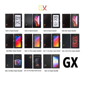 شاشة GX لهواتف iPhone XS MAX XR 11 12 12Promax شاشة OLED بديلة لهاتف iPhone X GX شاشة lcd أصلية تم اختبارها بنسبة 100%