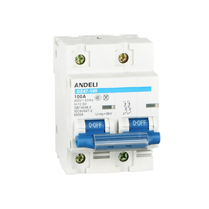 Устройство для остаточного тока PA66 RCCB 1P + N 2P 3P + N 4P миниатюрный выключатель 100A 125A 230V 400V 100mA 300mA 300mA Breaking 10ka - Product Image 2