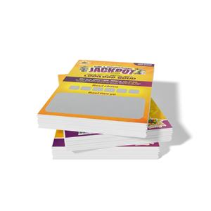 Impresión <span class=keywords><strong>de</strong></span> Tarjetas <span class=keywords><strong>de</strong></span> Lotería Rasca y Gana Personalizadas en Papel Couché a Bajo <span class=keywords><strong>Precio</strong></span>, Impresión CMYK, Tarjetas <span class=keywords><strong>de</strong></span> Lotería Rasca y Gana, Tarjetas Ganadoras - Product Image 3