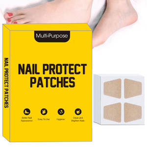 Patchs de traitement des ongles marron 88 pièces, autocollants correcteurs antifongiques pour ongles incarnés, soin des ongles abîmés et paronychie - Product Image 1