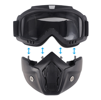 Lunettes de motocross en gros, masques de snowboard, lunettes anti-buée pour casques de course MX VTT, masques de moto coupe-vent