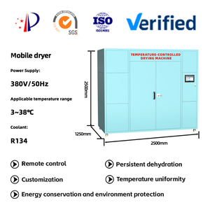 Tủ sấy với kiểm soát nhiệt độ trái cây và xoài Máy sấy đáng tin cậy tiết kiệm năng lượng thực phẩm cấp máy sấy Nhà cung cấp khô Blueberry - Product Image 2