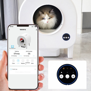 Nouveautés : Bac à litière pour <span class=keywords><strong>chat</strong></span> automatique à haute absorption, en plastique, auto-nettoyant, électrique - Product Image 2