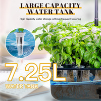 Sistema Inteligente de Cultivo Hidropónico de Vegetales con Luz LED, Regalo Creativo para el Hogar Moderno