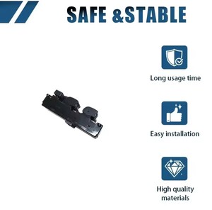 NOUVEAU Interrupteur d'ascenseur HNROCK Boutons en verre pour fenêtres Interrupteurs de lève-vitres électriques pour portes avant et arrière Accessoires pour pick-up pour <span class=keywords><strong>Kawei</strong></span> K1/W1 - Product Image 1