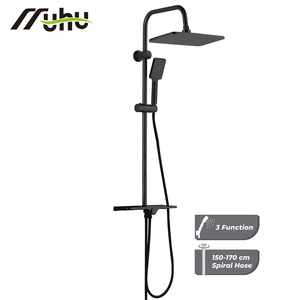 Colonna Doccia Classica Monofunzione Regolabile in Acciaio Inox con Soffione Cromato e Controllo Termostatico - Product Image 6
