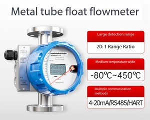 Débitmètre à eau et gaz, Débitmètre à rotor métallique, Débitmètre à flotteur à tube métallique HART - Product Image 5