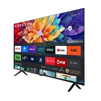 Televisor LED Inteligente Android TV con WiFi 6, Pantalla LCD HDTV de 24 Pulgadas y 60Hz para Entrada de Señal, Pantalla Ancha