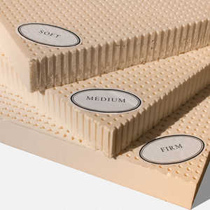 Caja Personalizada Logo Hogar Hotel Colchón <span class=keywords><strong>Topper</strong></span> China Malasia Tailandia <span class=keywords><strong>Talalay</strong></span> Colchón de Látex Natural Muebles Material - Product Image 1