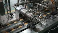 Machine automatique Skywin haute productivité pour le remplissage et l'étiquetage de biscuits sandwichs, sachets, pochettes et films plastiques