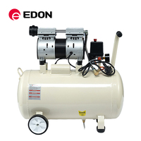 Compresseur à piston EDON ED550-50L sans huile pour pulvérisation de peinture avec réservoir de 50l