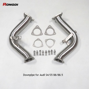 ท่อไอเสียสแตนเลสลดราคาพิเศษสำหรับ Audi S4 B8 B8.5  ท่อไอเสียรถยนต์  หม้อพักไอเสีย Audi - Product Image 1