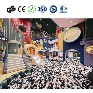 Aire de jeux intérieure douce sur le thème Morandi pour enfants Diapositives de parc de jeux pour enfants Équipements de jeu Mousse pour clubs Jouer cafés - Product Image 2